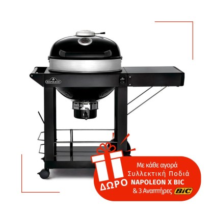 Napoleon Ψησταριά Κάρβουνου Pro22K- CART 57cm με βάση και ράφι